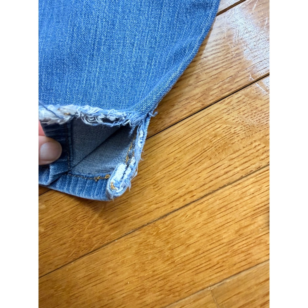 Levis‎ 514 Straight Fit Light Wash Blue Denim Jeans Mens 32x32 - Picture 6 of 7